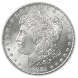 1881-CC Morgan Dollar - MS-64 NGC