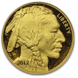 2012-W 1 oz Proof Gold Buffalo (w/Box &amp; CoA)