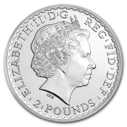 2013 1 oz Silver Britannia (Brilliant Uncirculated)