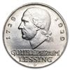 Image 1 : Germany 1929 3 Reichsmark Silver EF/AU Lessing
