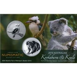 2010 Kookaburra and Koala ANA Boston Money Fair