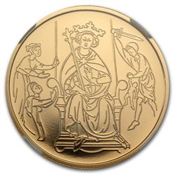 1995 Israel Solomon's Judgement 1/2 oz Proof Gold PF-70