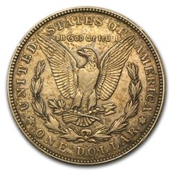 1921-D Morgan Dollar - XF-45 - VAM-1A In God We Tru-t T