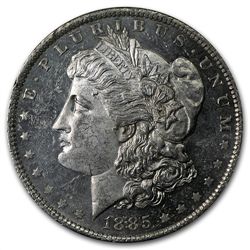 1878-1904 Morgan Dollar BU MS-60 - MS-63 Prooflike