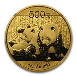 2010 1 oz Gold Chinese Panda MS-68 NGC