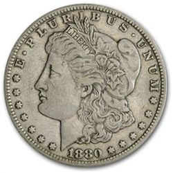 1880-CC Morgan Dollar - Extra Fine