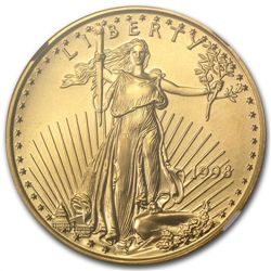 1/2 oz Gold American Eagle PCGS/NGC MS-69 (Random Year)