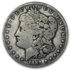 1889-S Morgan Dollar - Fine