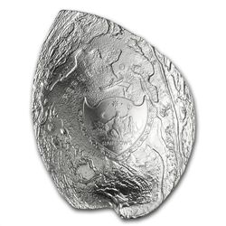 Palau 2012 Silver Proof $5 Haliotis Iris Pearl II Oyste