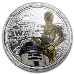 2011 Star Wars 1oz Silver PF-70 UCAM NGC - R2-D2 &amp;