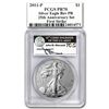 Image 1 : 2011 Silver Eagle 25th Anniv Set MS/PR-70 PCGS (FS) Joh