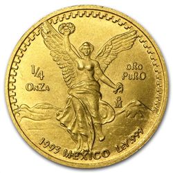 1993 1/4 oz Gold Mexican Libertad (Brilliant Uncirculat
