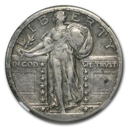 1923-S Standing Liberty Quarter NGC Very Fine (Details)