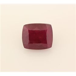 Loose Gemstone Faceted Ruby Corrundum