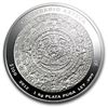 Image 1 : 2012 1 Kilo (32.15 oz) Silver Aztec Calendar PL-70 NGC