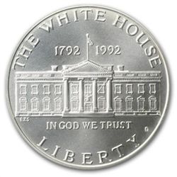 1992-D White House $1 Silver Commemorative - MS-70 PCGS