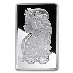 5 oz Pamp Suisse Silver Bar - Cornucopia (In Assay) .99