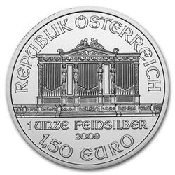1 oz Silver Austrian Philharmonic - Random Year