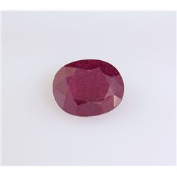 Loose Gemstone Faceted Ruby Corrundum