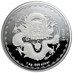 Royal Australian 2012 Year of the Dragon Kilo