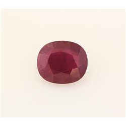 Loose Gemstone Faceted Ruby Corrundum