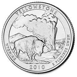 2010 5 oz Silver ATB - Yellowstone National Park, Wyomi