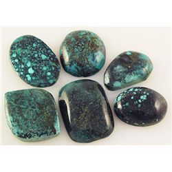 Natural Turquoise 173.70ctw Loose Small Gemstone Lot of