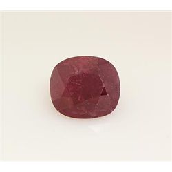 Loose Gemstone Faceted Ruby Corrundum