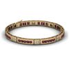 Image 1 : Ruby 2.96 ctw & Diamond Bracelet 14kt W OR Y Gold