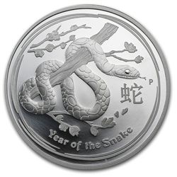 2013 Year of the Snake - 1 oz Proof Silver Coin (Series