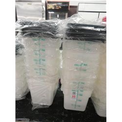 12 Measured 4 Qt. Cambro Storage - 12 Times the Money