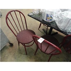 24 Metal Parlor Chairs - 24 Times the Money