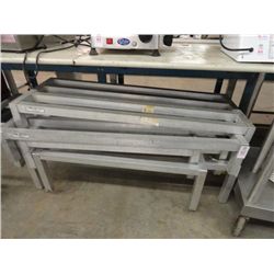 5 Aluminum Dunnage Racks - 4' - 5 Times the Money
