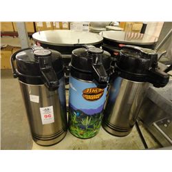 3 Air Pump Drink Dispensers - 3 Times the Money