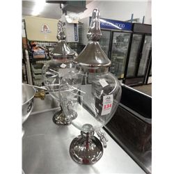 2 Glass Beverage Dispensers - No Shipping - 2 Times the Money