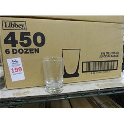 4 Cases of Juice Glasses - 4 Times the Money