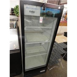 Bev-Air Single Glass Door Ref. Merchandiser - Tested at 34 deg.