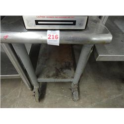Rolling S/S Equipment Stand