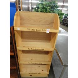 Lightwood Display Rack