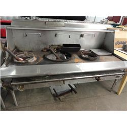 Gas 3-Comp Wok