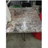 Image 1 : 4 Faux Marble Table - 4 Times the Money