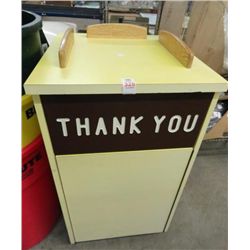 Trash Can Cabinet