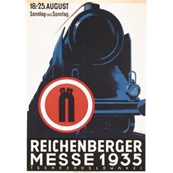 Fair Poster from 1935. Jäger, Josef  1883 -