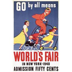 World's Fair Poster 1939. Ekmar, S.