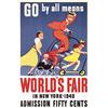 Image 1 : World's Fair Poster 1939. Ekmar, S.