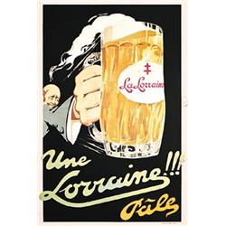 Old Beer Poster. Anonymous - Belgium