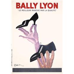 Original Cappiello Bally Poster. Cappiello, Leonetto  1875 - 1942