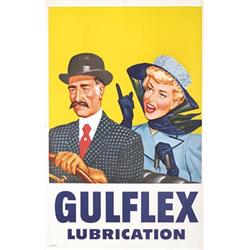 Poster Gulflex Lubrication. Anonymous