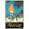 Image 1 : Great French Bicylce Poster Ravat. Rapeno, Armand
