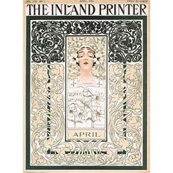 Poster Inland Printer. Traver, C.W.